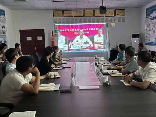 【河海水文】水發(fā)水控集團(tuán)黨委委員、紀(jì)委書(shū)記王高升到河海公司全面從嚴(yán)治黨、黨風(fēng)廉政建設(shè)專題調(diào)研 (1).jpg